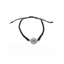 PULSERA CRISTO CON MACRAMÉ