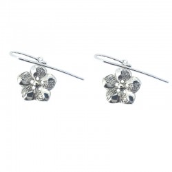 PENDIENTES LARGOS MOTIVO FLOR
